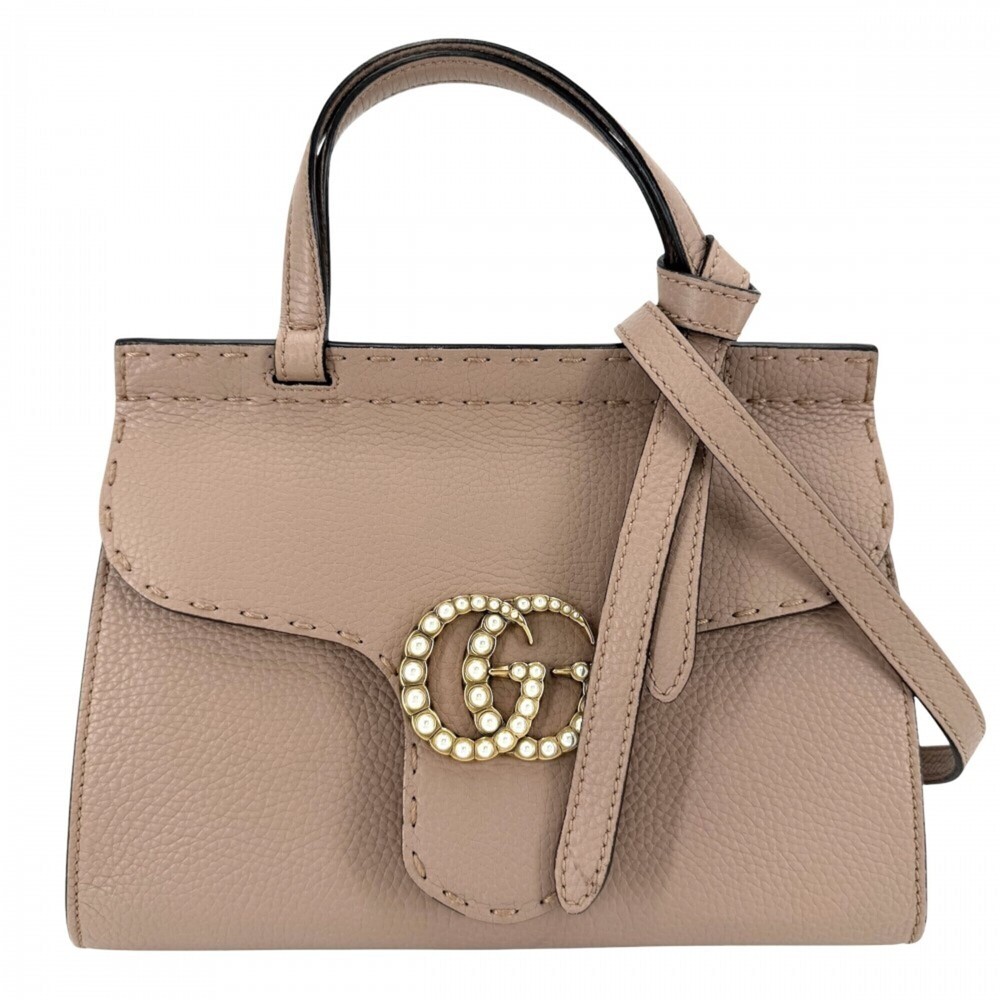 Gucci Women's GG Marmont Handbag Shoulder Bag Crossbody GUCCI 442622 Leather ...
